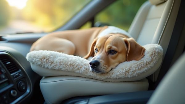 Coussin chien voiture : garantir confort et sécurité pour vos trajets