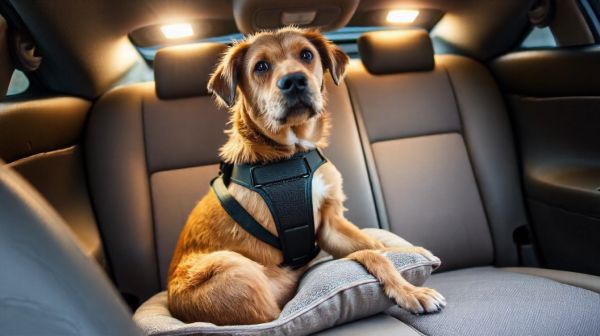 Top recommandations pour un coussin sécuritaire en voiture pour chien